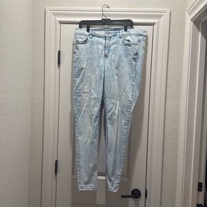 Faded jeans